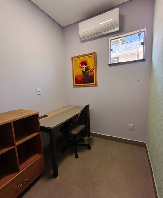 Sala Privativa 5 mobiliada no Eccolo Coworking em São Carlos