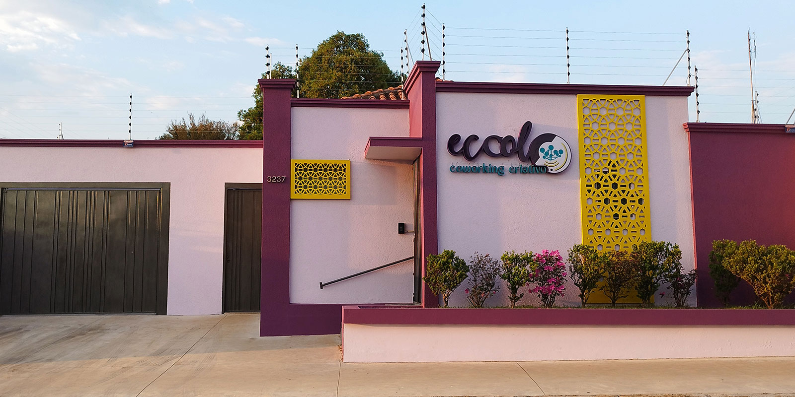 Eccolo Coworking Criativo em São Carlos, ambiente compartilhado de trabalho