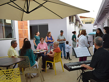 Área verde do Eccolo Coworking