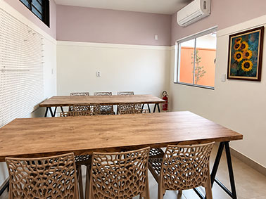 Sala Ateliê para workshops, cursos e oficinas em São Carlos