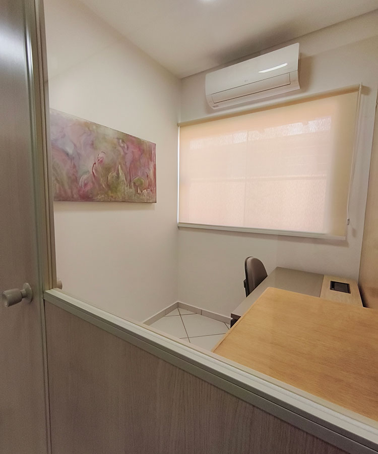 Espaço privativo do Eccolo para trabalhar e realizar atividades profissionais em São Carlos